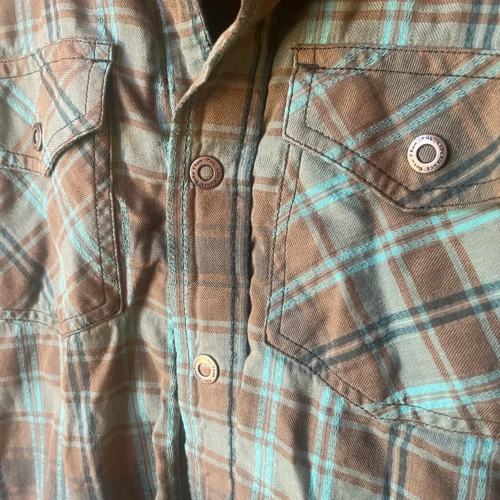 Prana Plaid Men's Jacket - Picture 2 of 9